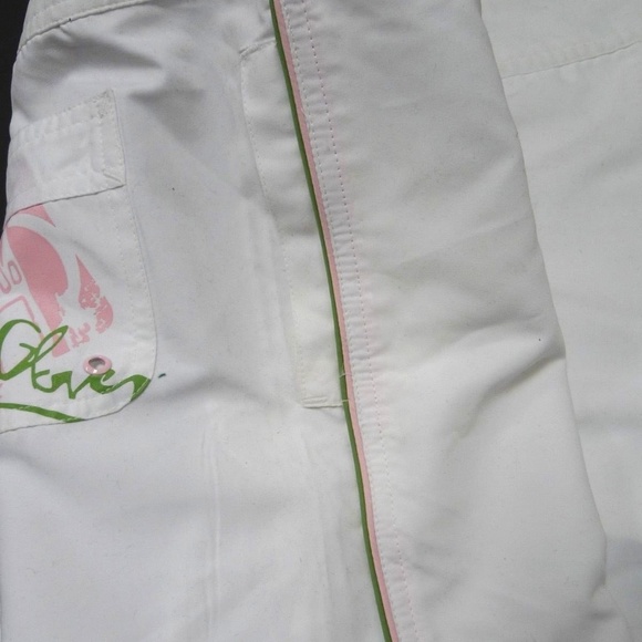 Body Glove white poly shorts - Picture 4 of 6